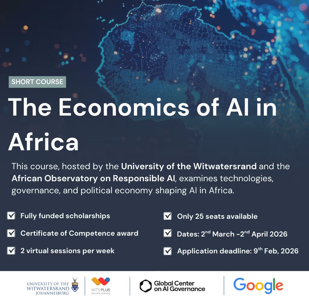 Short Course: The Economics of Artificial Intelligence in Africa